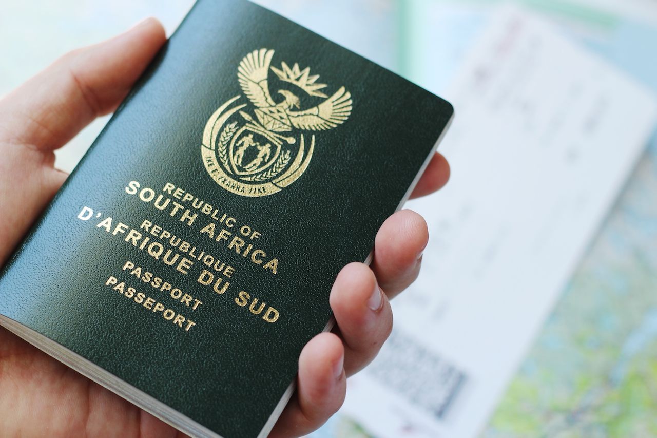How To Get A South African Passport