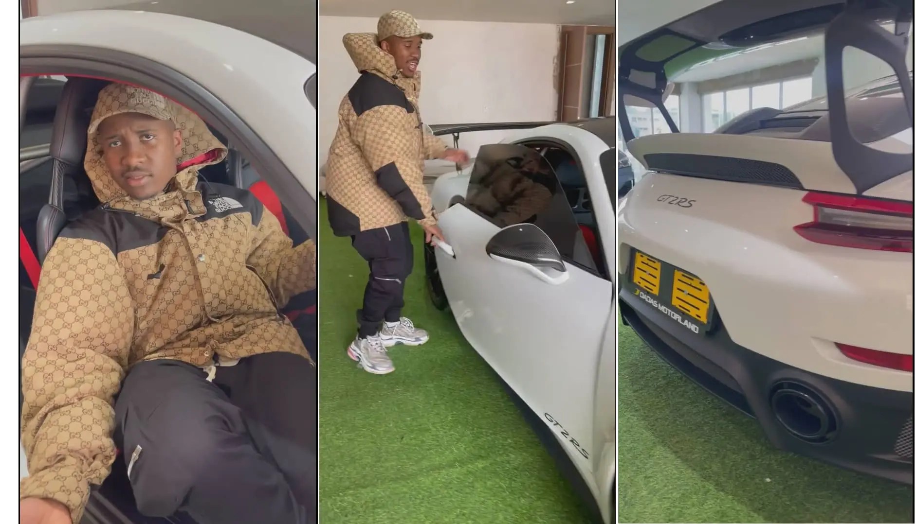 Andile Mpisane buys himself a R5 million Porsche to celebrate Christmas