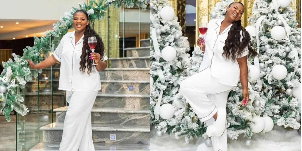 Shauwn Mkhize decorates her mansion for Christmas