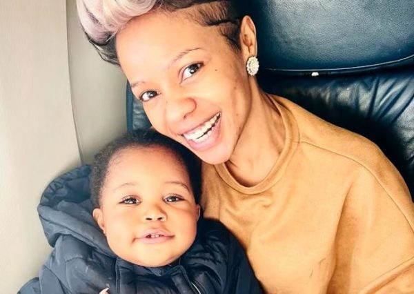 Zandie Khumalo gets emotional ahead of her child’s 1st birthday