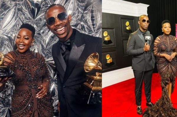 SA celebs congratulate Zakes Bantwini and Nomcebo Zikode for their Grammy win