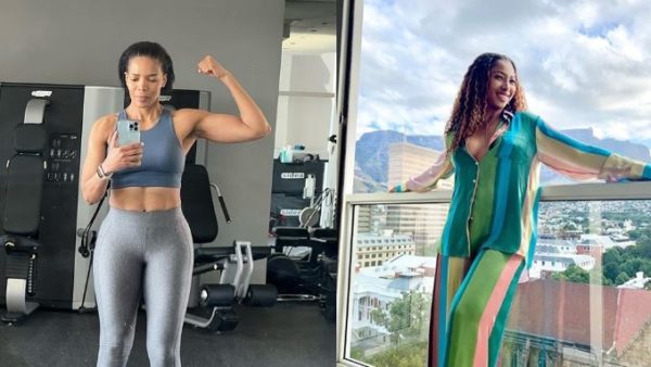 Enhle Mbali reacts to boxing match challenge with Connie Ferguson