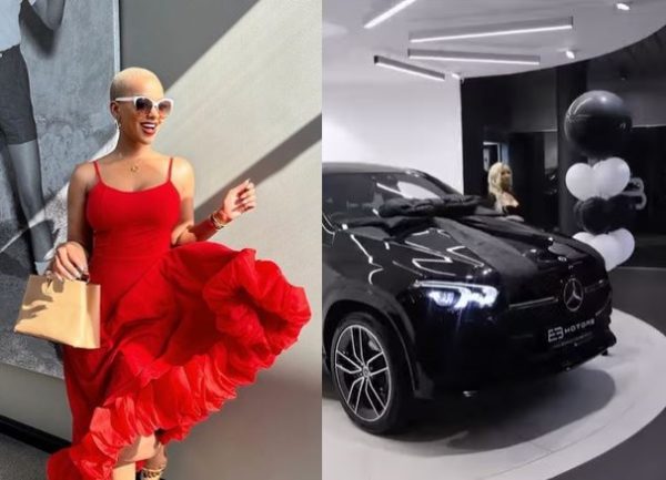 “Hard work pays,” Mihlali says as she flaunts her new car (Video)