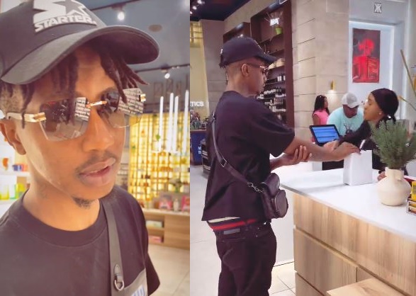 Emtee buys cologne after being dragged for smelling of weed (Video)