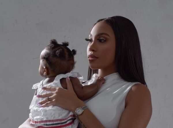 Tamia Mpisane’s marks her daughter’s 6th month birthday