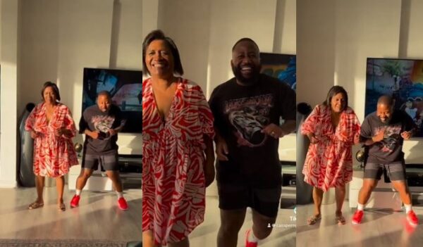 Cassper Nyovest and his mother jump on “Tshwala Bam” challenge (Video)