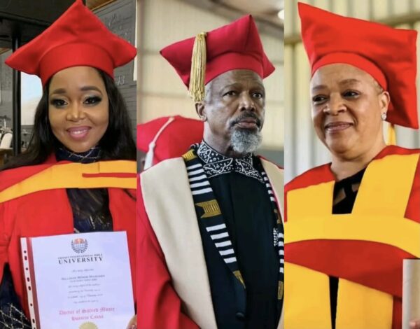 Sello Maake kaNcube received honorary doctorates from an alleged fake University